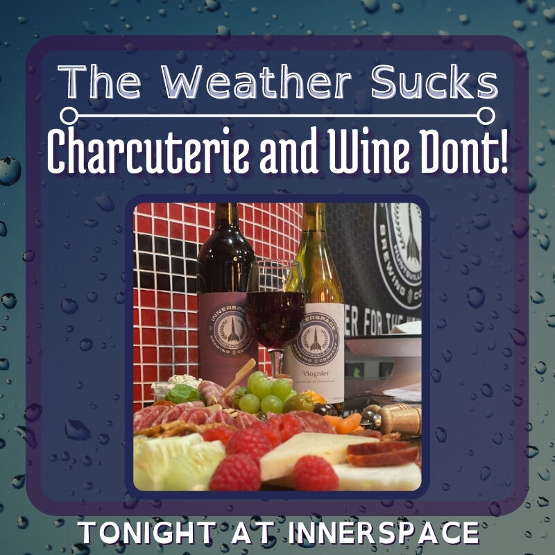 The Taproom is warm and dry and we have all the goodies.