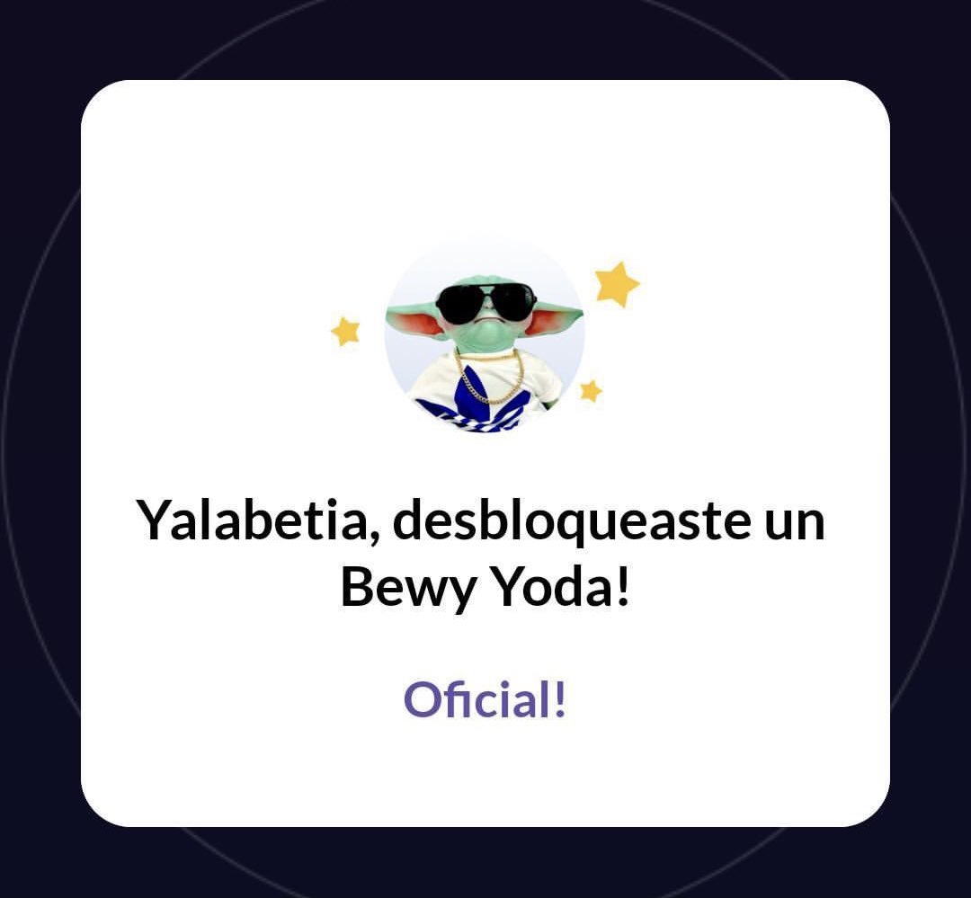 Yalabetiaaa wild Bewy Yoda appeared 👀
