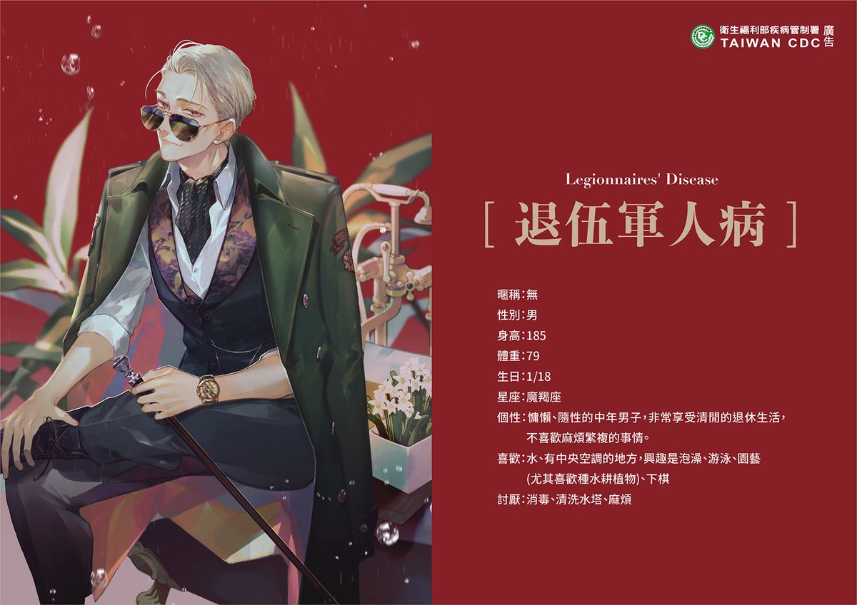 台湾の疾病管制署による感染症の擬人化キャラクターがどれも超絶かっこよくてズルい Togetter 台湾の疾病管制署による感染症の擬人化キャラクターがどれも超絶かっこよくてズルい Togetter