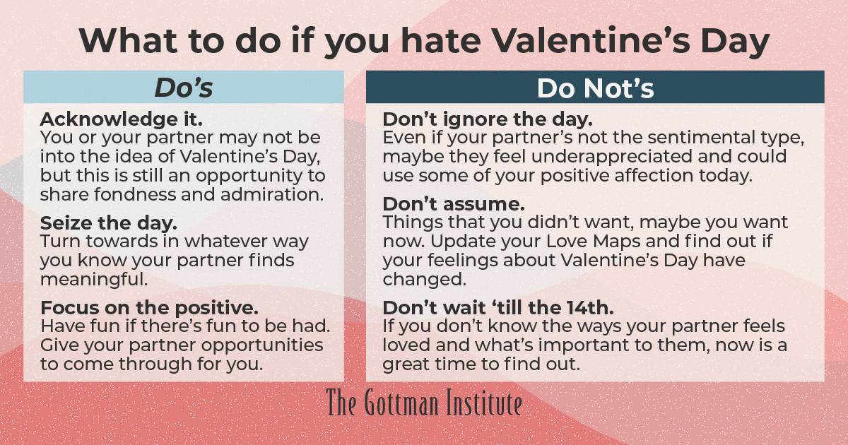 GottmanInst's tweet image. Don’t let mismatched expectations put stress on your relationship. Sinead Smyth, LMFT, shares how couples can get on the same page this #ValentinesDay: bit.ly/3jGFG5a