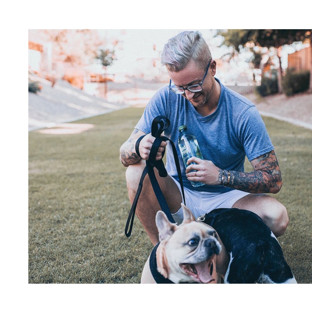 Originwater's tweet image. @samuelanthony is out and about enjoying the dog park and a crisp tasting #PolandSpringOrigin. Share your picture with #OriginOutAndAbout for a chance to be featured on our page.