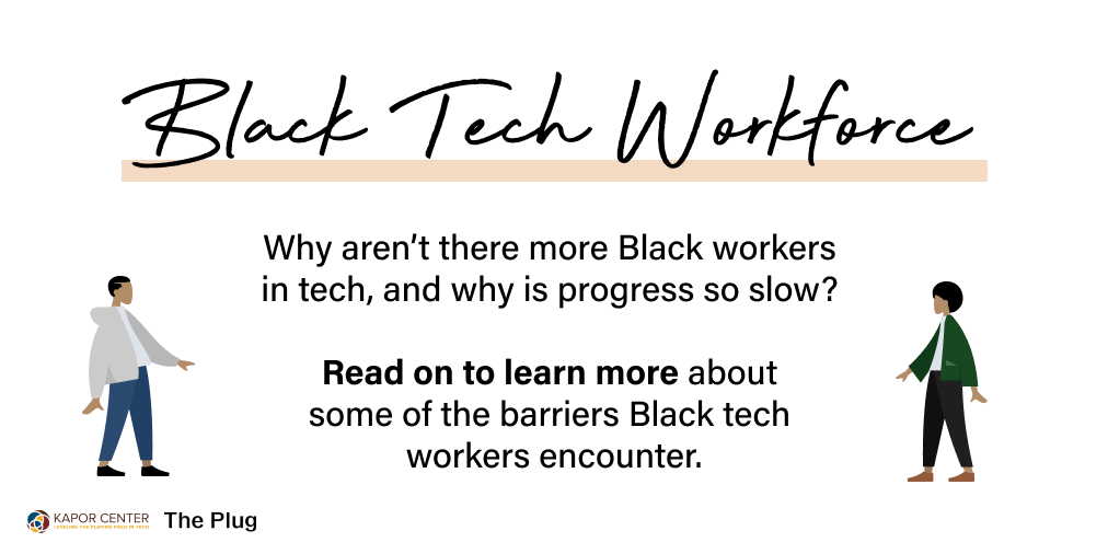 KaporCenter's tweet image. Why aren&apos;t there more Black workers in tech, and why is progress so slow? Learn more about barriers Black tech workers encounter by clicking the link to our infographic! #BlackTechWorkforce #LeakyTechPipeline

Learn More: bit.ly/3adIrYN
