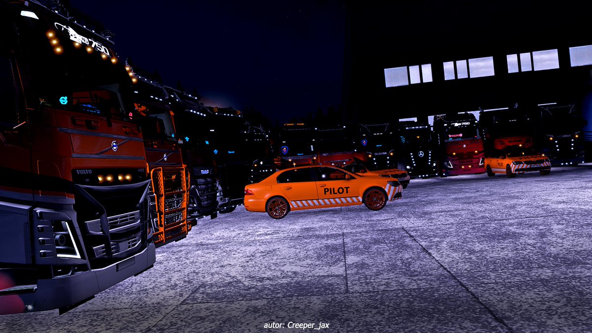 BCTransport_VTC's tweet image. Today&apos;s VTC Convoy throughtout Poland. It was very good ride with 13 drivers, 2 learning CC&apos;s and 1 CC Supervisor managing them.  Also just to remind you in 17 days we are doing our first public convoy of this year. We hope to see you there. Stay safe