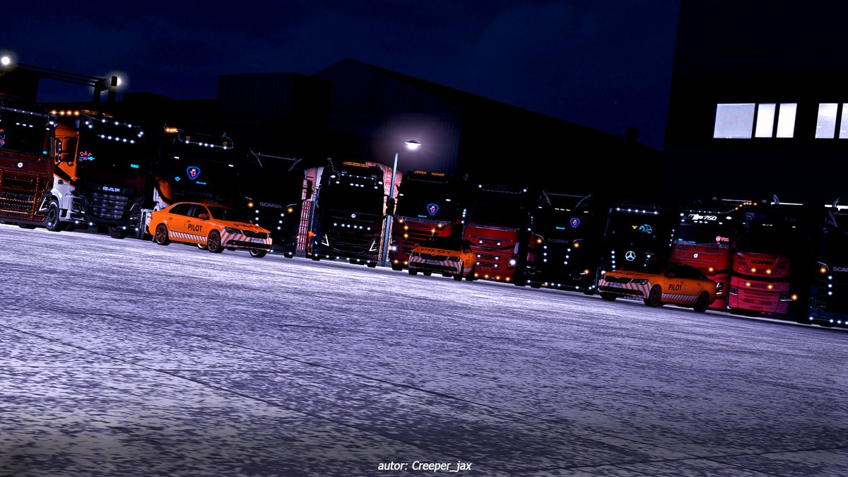 BCTransport_VTC's tweet image. Today&apos;s VTC Convoy throughtout Poland. It was very good ride with 13 drivers, 2 learning CC&apos;s and 1 CC Supervisor managing them.  Also just to remind you in 17 days we are doing our first public convoy of this year. We hope to see you there. Stay safe