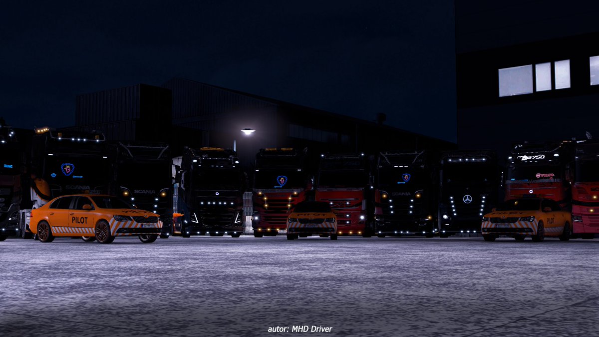 BCTransport_VTC's tweet image. Today&apos;s VTC Convoy throughtout Poland. It was very good ride with 13 drivers, 2 learning CC&apos;s and 1 CC Supervisor managing them.  Also just to remind you in 17 days we are doing our first public convoy of this year. We hope to see you there. Stay safe