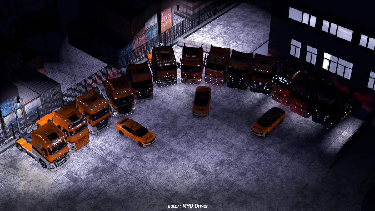 BCTransport_VTC's tweet image. Today&apos;s VTC Convoy throughtout Poland. It was very good ride with 13 drivers, 2 learning CC&apos;s and 1 CC Supervisor managing them.  Also just to remind you in 17 days we are doing our first public convoy of this year. We hope to see you there. Stay safe