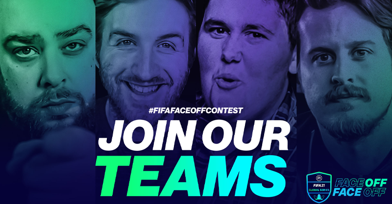 EASPORTSFCPro's tweet photo. 4 legends, 4 legendary squads to choose from. 🏆
🔘 @the_pieface
🔘 @bateson87
🔘 @ZwebackHD
🔘 @MattHDGamer
Enter the #FIFAFACEOFFCONTEST right now and choose which squad you'll be repping! ☑️