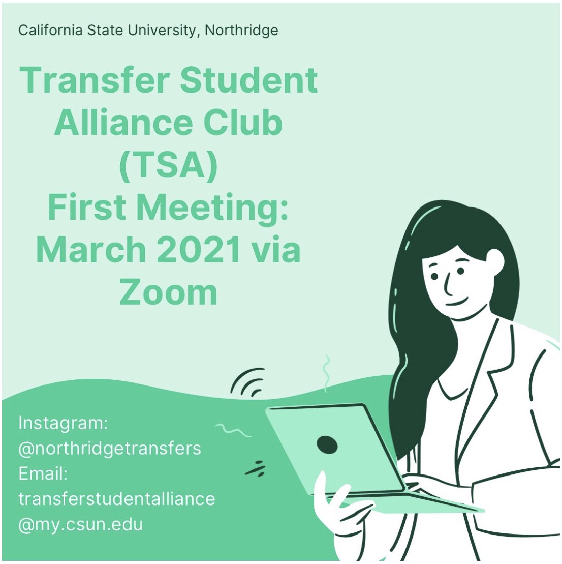 csuncjs's tweet image. Happy Thursday! This event may be of interest to you. 😊
#csunstudents #transferstudent