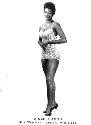  #BlackHistoryMonth   Sweet Georgia Brown and Dinah Beamon:- SGB debuted in 1958, trained under M****h & was the first AA Women’s Champion in her school. Retired 1972.- Dinah debuted in Stampede Wrestling in 1963