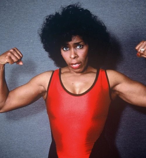  #BlackHistoryMonth   Jean Kirkland aka Black Venus (1945-1995):- was WWE’s only black female talent in the 1980’s where she challenged for the women’s championship. - faced the likes of Alundra Blayze, Rockin Robin, Leilani Kai, Judy Martin in LPWA