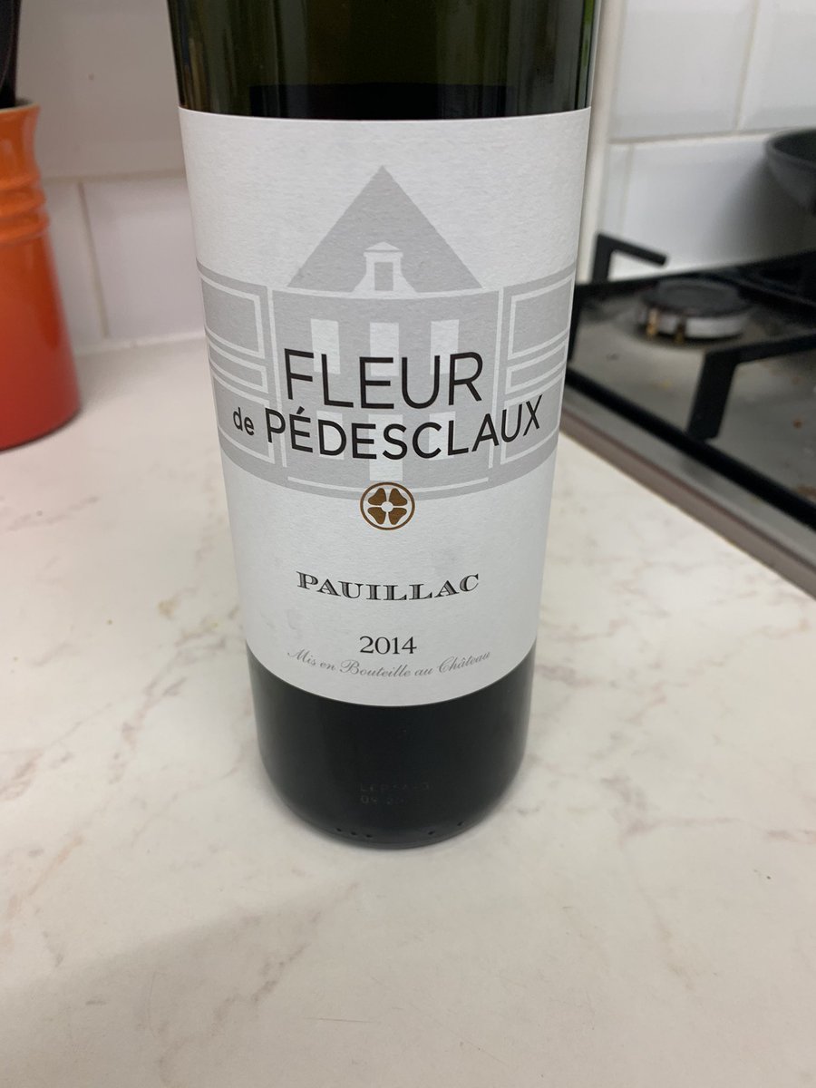 Well this is a very pleasant surprise. Do like Pedesclaux in recent years, but such relatively affordable Pauillac isn’t easy to find. Really good regional expression too.