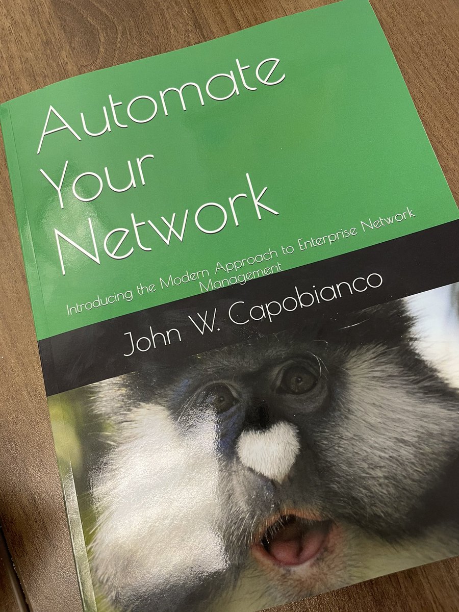 KristenHRachels's tweet image. New read #AutomateYourNetwork @John_Capobianco #NetworkAutomation @Itential