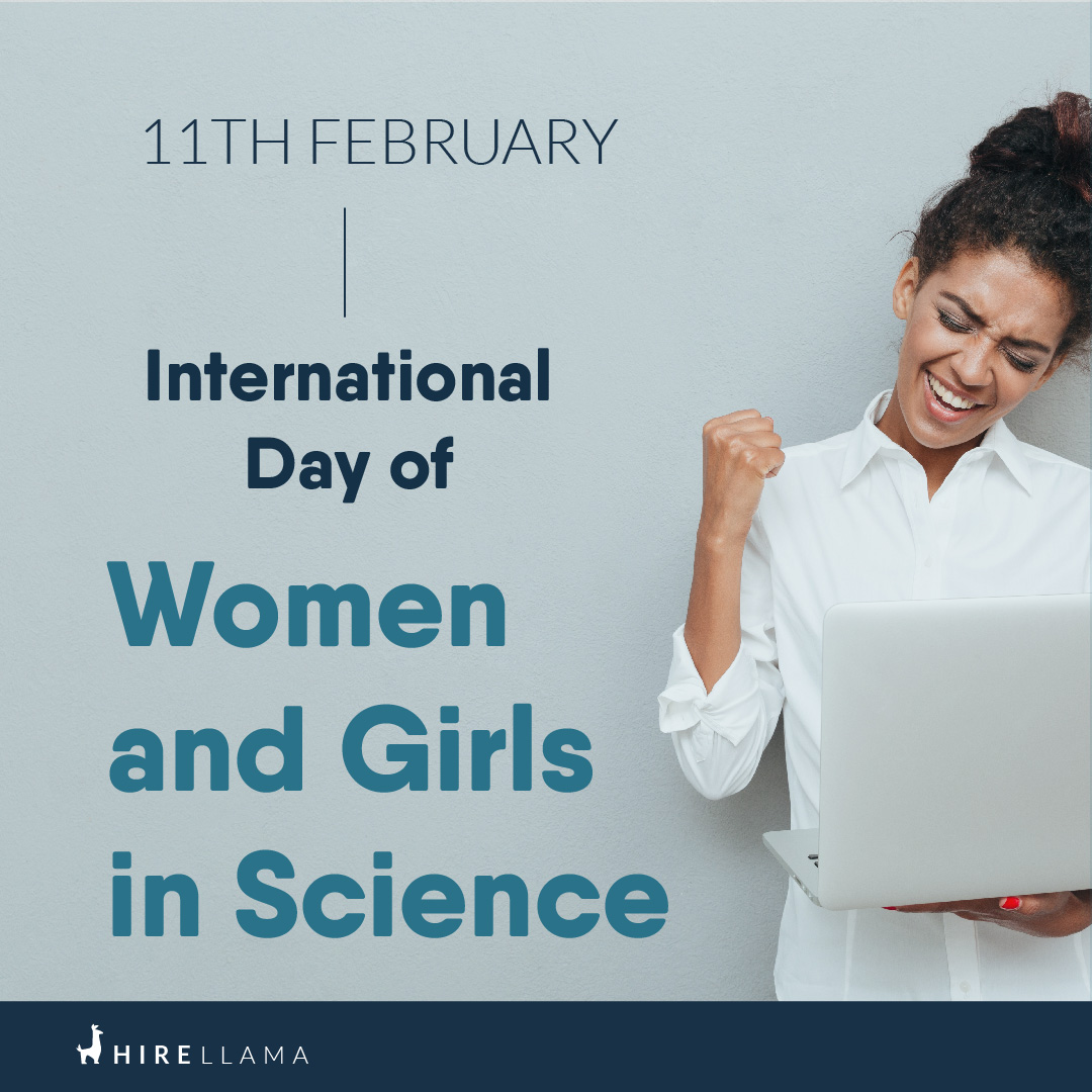 hirellama's tweet photo. That's why at Hire Llama we are creating a community of women in the technology field where they will find support and equal opportunities. We will tell you more about this initiative soon. 👩‍🔬👩🏻‍💻👩🏽‍🏫
.
.
.
.
.
.
.
.
#WomenInScience #WomenInSTEM #diadelamujerylaniñaenlaciencia https://t.co/FXbEVymRg5