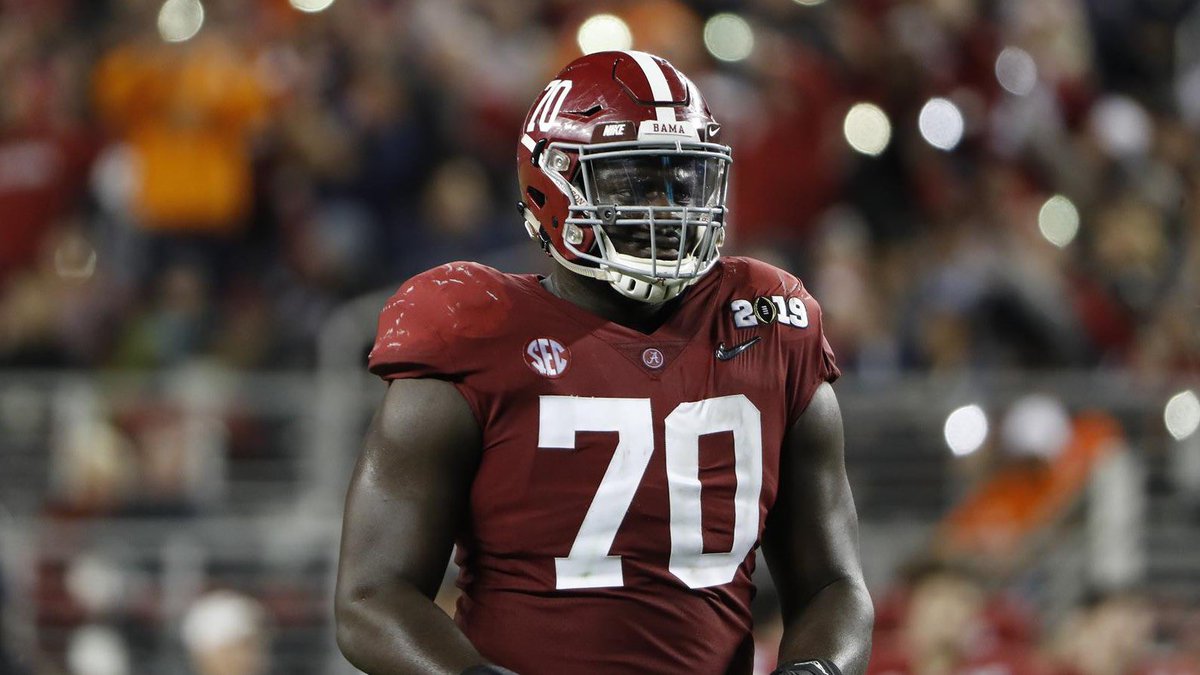 Draft T/G Alijah Vera-Tucker, T Alex Leatherwood, T Jalen Mayfield, T Tevin Jenkins, T Liam Eichenberg, LB Nick Bolton, or WR Kadarius Toney at pick 31. All would have immediate impacts and make us better at their respective positions.