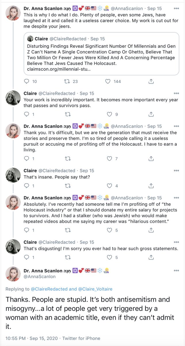 Claire tweet media