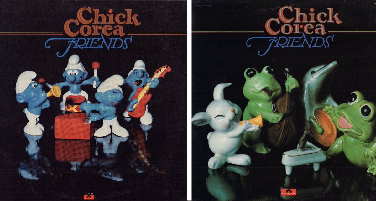 #chickcorea #chickcorearip 
Ebedî Return To Forever güzergâhının, derin Spanish Heart’ının, aşağıdaki renkli resimli 2 farklı kapaklı Friends ve daha nice albümünün izinde, Scientology bahsine pek girmeden, saygı, sevgiyle #chickcorea #chickcorearip