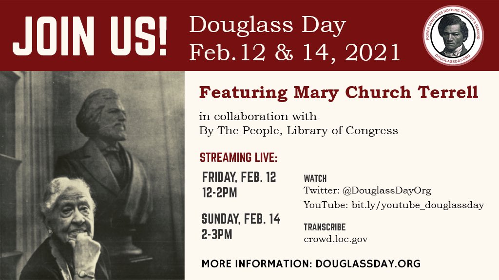 Center for Black Digital Research đź–¤ #DigBlk (@digblk) on Twitter photo Learn more about <a href="/DouglassDayorg/">Douglass Day</a> and help us transcribe the papers of Mary Church Terrell this weekend at Douglassday.org! <a href="/afroamcivilwar/">U.S. Colored Troops</a> #BlackHistoryMonth Learn more about <a href="/DouglassDayorg/">Douglass Day</a> and help us transcribe the papers of Mary Church Terrell this weekend at Douglassday.org! <a href="/afroamcivilwar/">U.S. Colored Troops</a> #BlackHistoryMonth