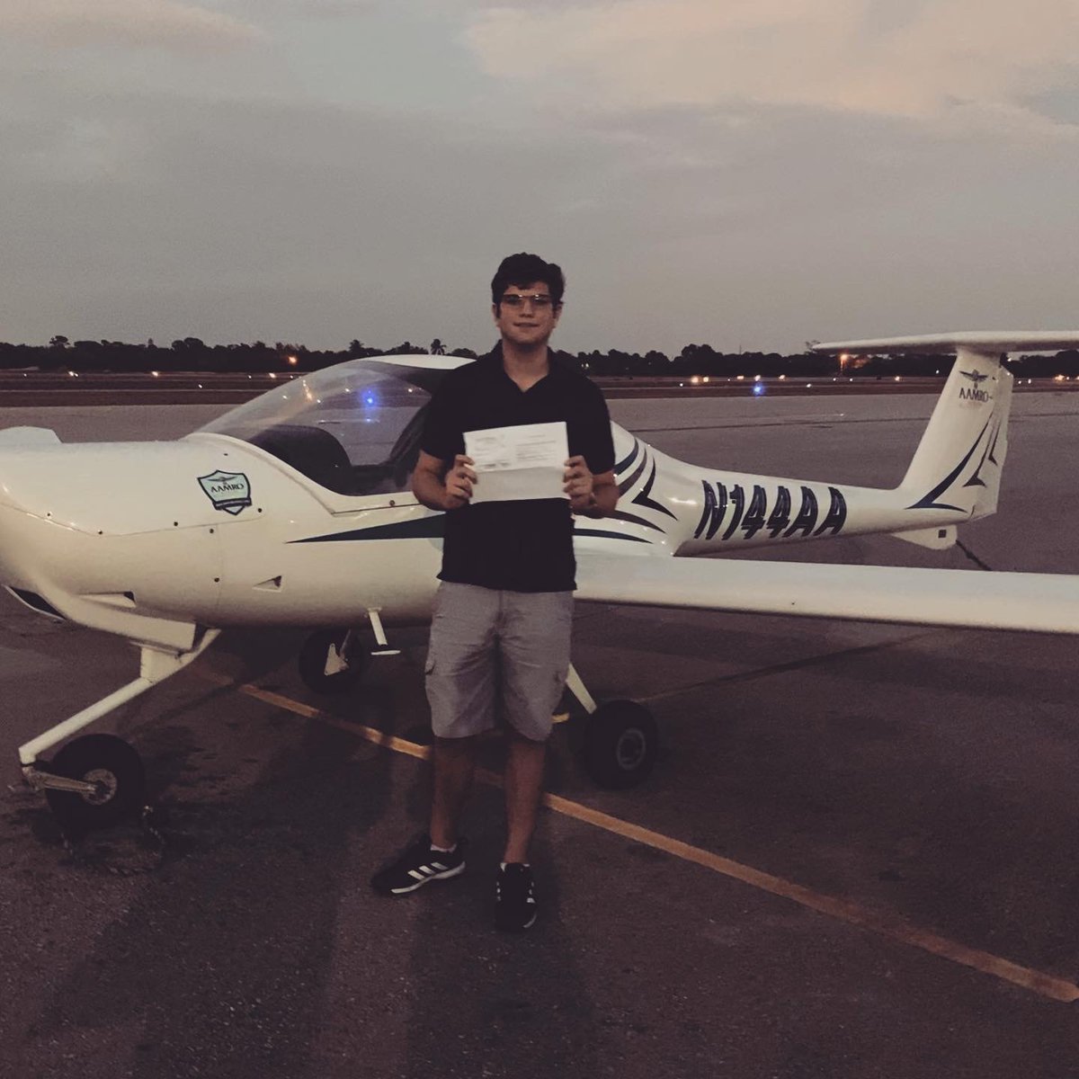 📢 NEW PILOT ALERT!

✈️ Congratulations to our own Humberto Guerra for passing his private pilot checkride!

👨🏻‍✈️Join us in celebrating this incredible student. Safe skies, Humberto!