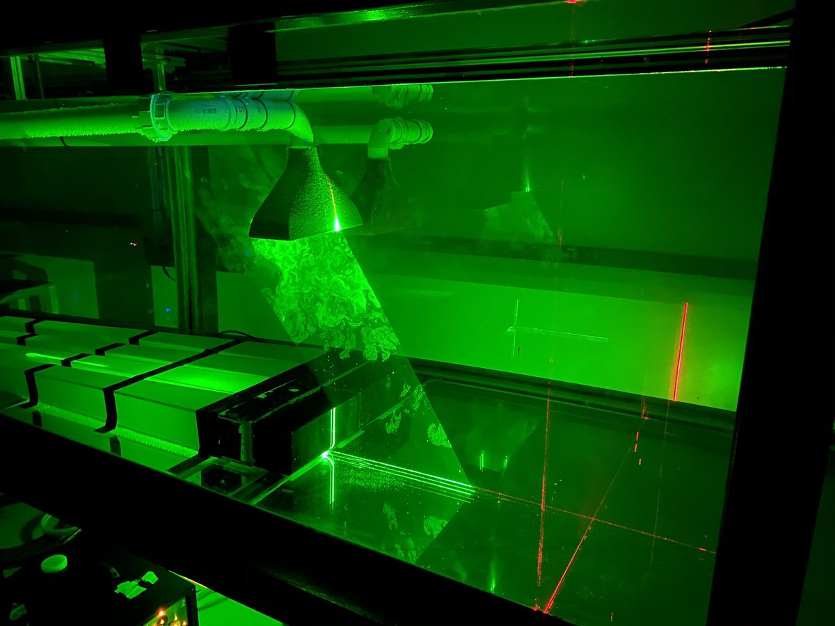 Accidental art #PIV #aerodynamics #fluiddynamics