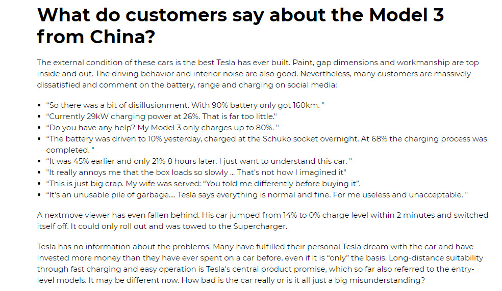 Here's what probably contributed to  $TSLA and Papa apologizing to the CCP in a way never before seen. Customers aren't happy at all. This is a major problem for  #Tesla. Maybe the LFP batteries will have to be recalled? That's going to cost them bigly.