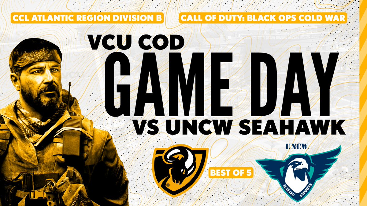 EsportsVCU's tweet image. The @VCUCoD squad face against @uncwesportsclub for the first match of the night! Let's start the week 3-0! #GoVCU🐏

📺Watch the match at:
twitch.tv/dragondinod