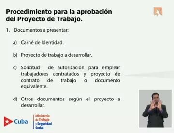 En la MESA REDONDA la ministra de Trabajo y Seguridad Social @MartaEFeito explicó los procedimientos para la aprobación de proyectos de trabajo por cuenta propia, a partir del perfeccionamiento de esta actividad. #CubaViva