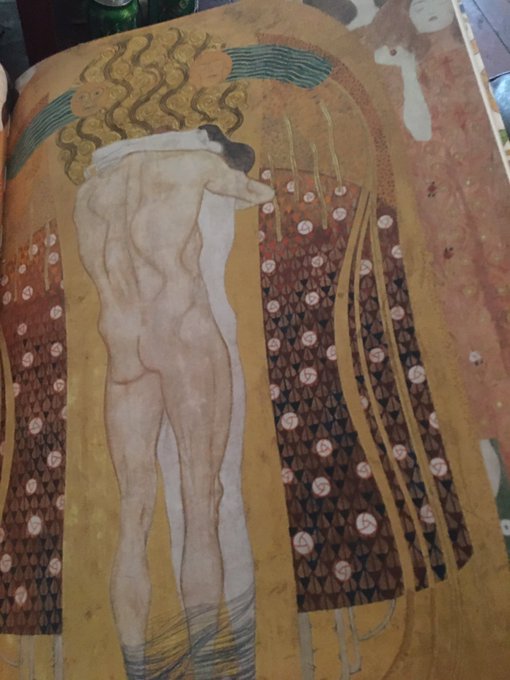 So this is how I feel when truly making love. This is from my complete works of Gustav Klimt https://t<a href="/tag/avluvers4ever"class="tags"><span>#avluvers4ever</span></a>