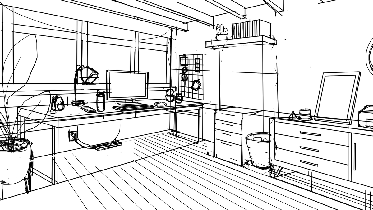 Sketch                          Final 