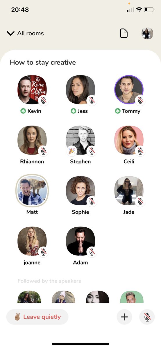Jade Matthew (@jade_matthew) on Twitter photo Live on Clubhouse now discussing staying creative with <a href="/keviclifton/">Kevin Clifton</a> & an amazing crew🌹 come say hi Live on Clubhouse now discussing staying creative with <a href="/keviclifton/">Kevin Clifton</a> & an amazing crew🌹 come say hi