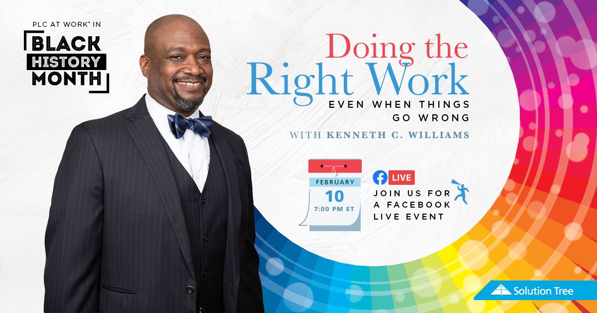 Uncertainty and change make doing the right work more important than ever! Join mY FBL on Wednesday! #StartWithTheCROWN <a href="/SolutionTree/">Solution Tree</a> #ATPLC