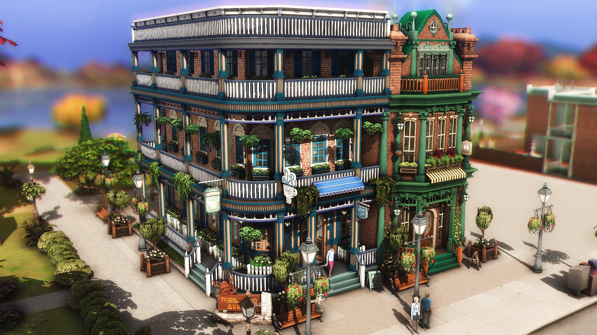 Plumbob Kingdom 🏳️‍🌈 on Twitter "Willow Creek Cafe The Sims 4 Speed