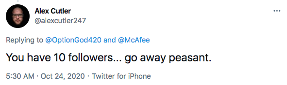 Rule #4:No peasants allowed.