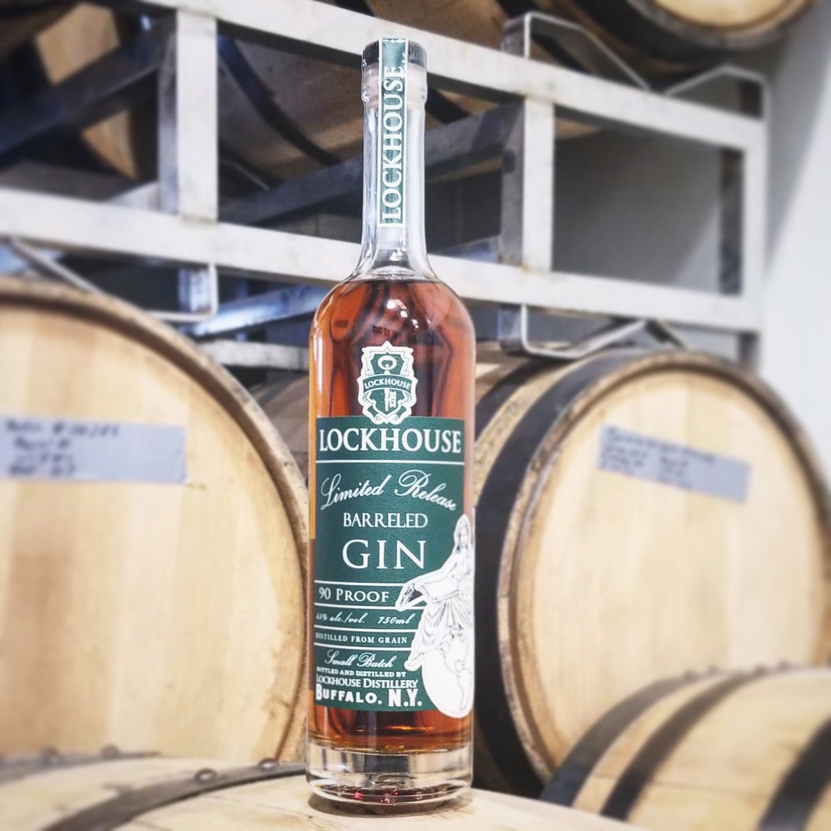 Mirror, mirror on the wall ... who has the oldest barrel aged gin of them all?
•
This batch has officially hit 3.1 years of aging. And it’s BEAUTIFUL. 
•
#lockhousedistillery #barrelagedgin