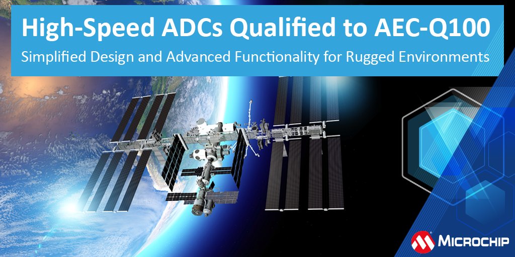 MicrochipTech's tweet image. Our MCP37Dxx-200 family combines 200 MSPS in a choice of 12-, 14- and 16-bit resolutions, integrated digital features and automotive qualification to a higher temperature range (AEC-Q100, grade 1). mchp.us/3patnPX #dataconverter #ADC #highprecisionADC #automotiveADC