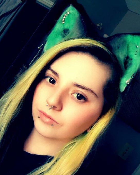 My new ears came 🥺 Go check out and give the maker some love on insta!  https://t.co/CNnc4pALI6 #petplay<a href="/tag/bdsm"class="tags"><span>#bdsm</span></a><a href="/tag/toocute"class="tags"><span>#toocute</span></a><a href="/tag/petplay"class="tags"><span>#petplay</span></a><a href="/tag/puppypetplay"class="tags"><span>#puppypetplay</span></a><a href="/tag/kittenears"class="tags"><span>#kittenears</span></a>