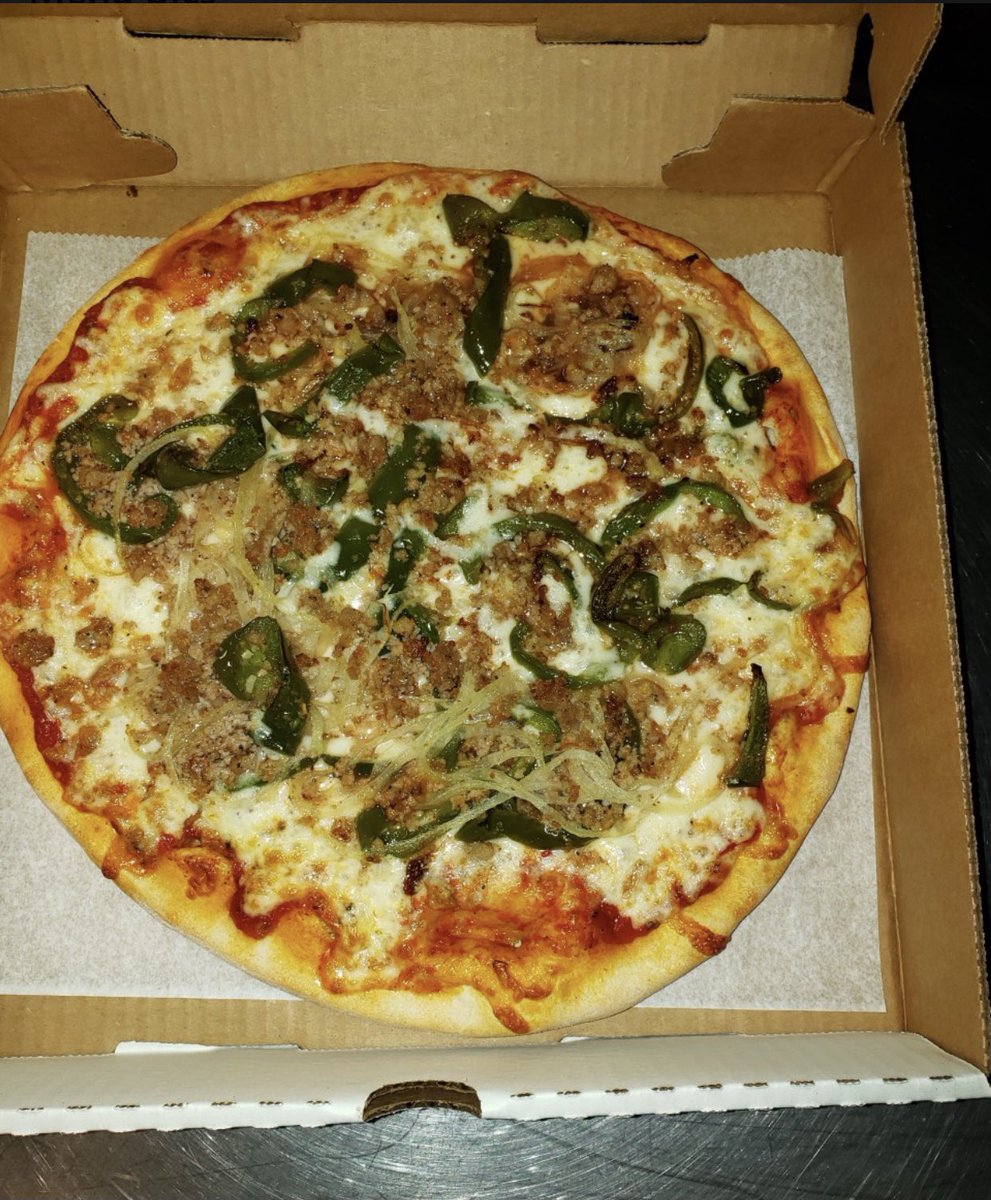 SlicePizzeriaNJ's tweet photo. Happy National Pizza Day! Stop by your favorite local pizza shop, SLICE, and celebrate with us!  

Some of our favorites pictured above! — The Works, Hawaiian, Red Veggie, and The Loaded Slice https://t.co/UiQvIQSQMP