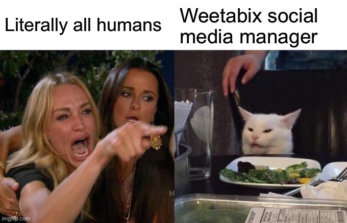 VeggieLad's tweet photo. @weetabix @HeinzUK What a tangled web you weave... https://t.co/IsFB4eVvdk