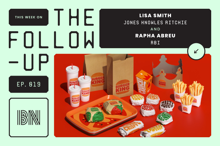UnderConsideration (@ucllc) on Twitter photo On episode 19 of The Follow-up podcast we go in-depth on <a href="/BurgerKing/">Burger King</a> with <a href="/lisadesignnyc/">Lisa Smith</a>, Executive Creative Director at <a href="/jkrGlobal/">Jones Knowles Ritchie</a> and <a href="/raphabreu/">Rapha Abreu</a>, VP, Global Head of Design at Restaurant Brands International underconsideration.com/brandnew/archi… On episode 19 of The Follow-up podcast we go in-depth on <a href="/BurgerKing/">Burger King</a> with <a href="/lisadesignnyc/">Lisa Smith</a>, Executive Creative Director at <a href="/jkrGlobal/">Jones Knowles Ritchie</a> and <a href="/raphabreu/">Rapha Abreu</a>, VP, Global Head of Design at Restaurant Brands International underconsideration.com/brandnew/archi…