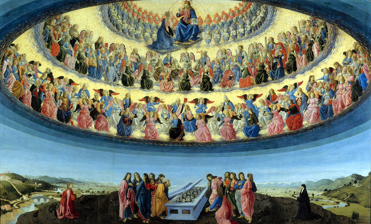 THREAD. Problems depicting HEAVEN # 2: Hierarchical Levels.We might think of heaven as a place of equality, but St.Paul believed it had 3 levels. By the 2nd century many Christians believed there were 7 levels of heaven & by the middle ages it became 10 heavens of Dante Aligheri