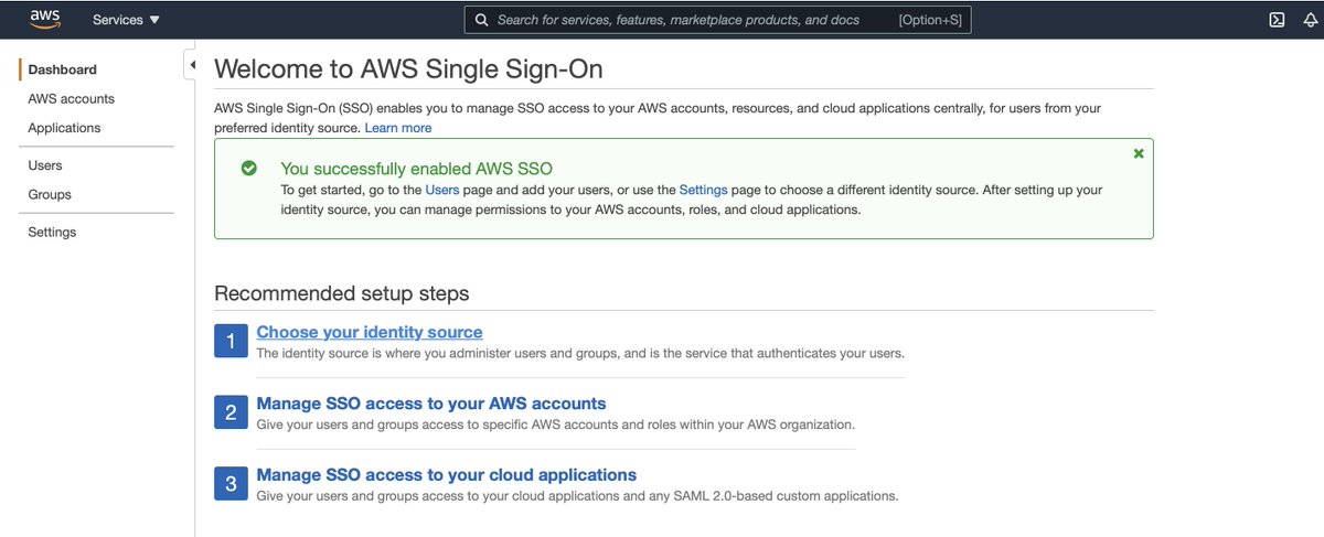 We're well and truly into fantasy-land here for the new user use case unless the new user's day job is " @awscloud Principal Solutions Architect." With a focus on Identity.
