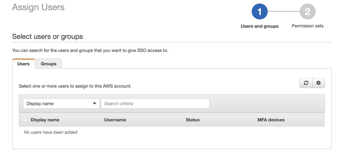 Now it prompts me to assign users and groups to grant access. The resulting dialogue is  @gcpsupport levels of helpful.