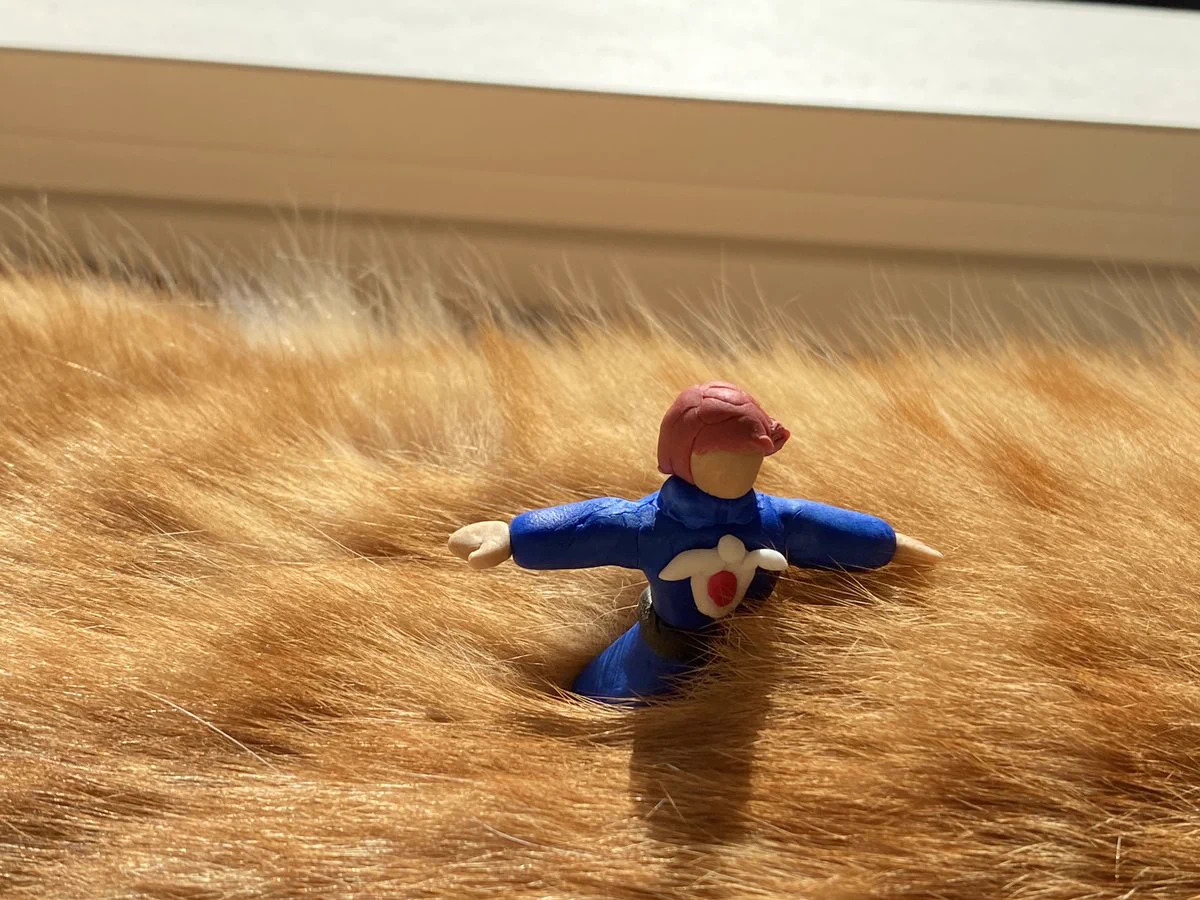 風の谷のナウシカ！「その者青き衣をまといて金色の猫に降り立つべし。」