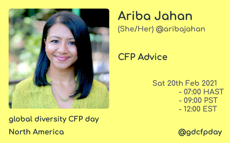 Global Diversity CFP tweet media