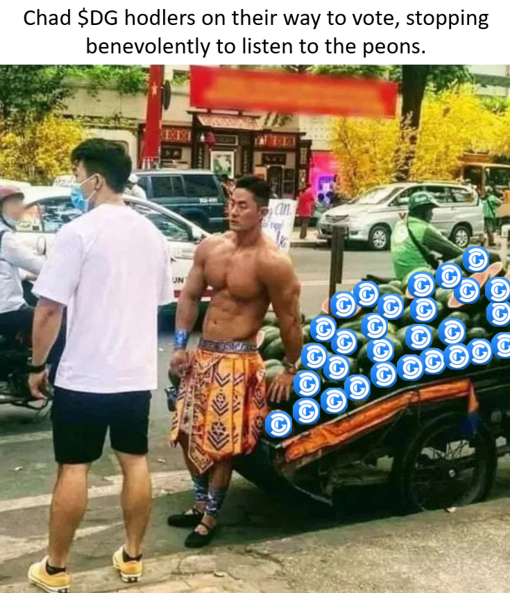 DCLElectrician's tweet photo. @decentralgames
#decentralgames #DGMemeCompetition
#Decentraland @SeeinSmurfy
@DiaodengShe https://t.co/uucPBpPHVk