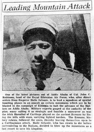 Robinson was "a brilliant and highly intellectual aspiring pilot who had earned his flying credentials while working as a janitor for the Curtiss-Wright School of Aviation in Chicago. He had been repeatedly denied entry as a student to the all-white school"