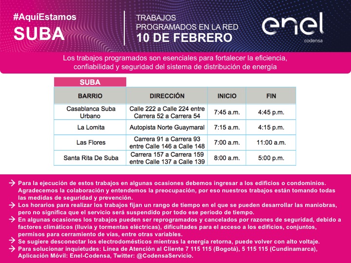 Alcaldía Local de Suba tweet media