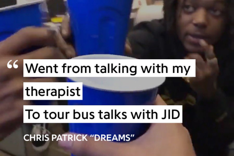 When Chris Patrick met J.I.D.... 🕊🧡
