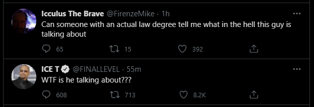 @FirenzeMike Two ways of asking the same question - back to back on my timeline...