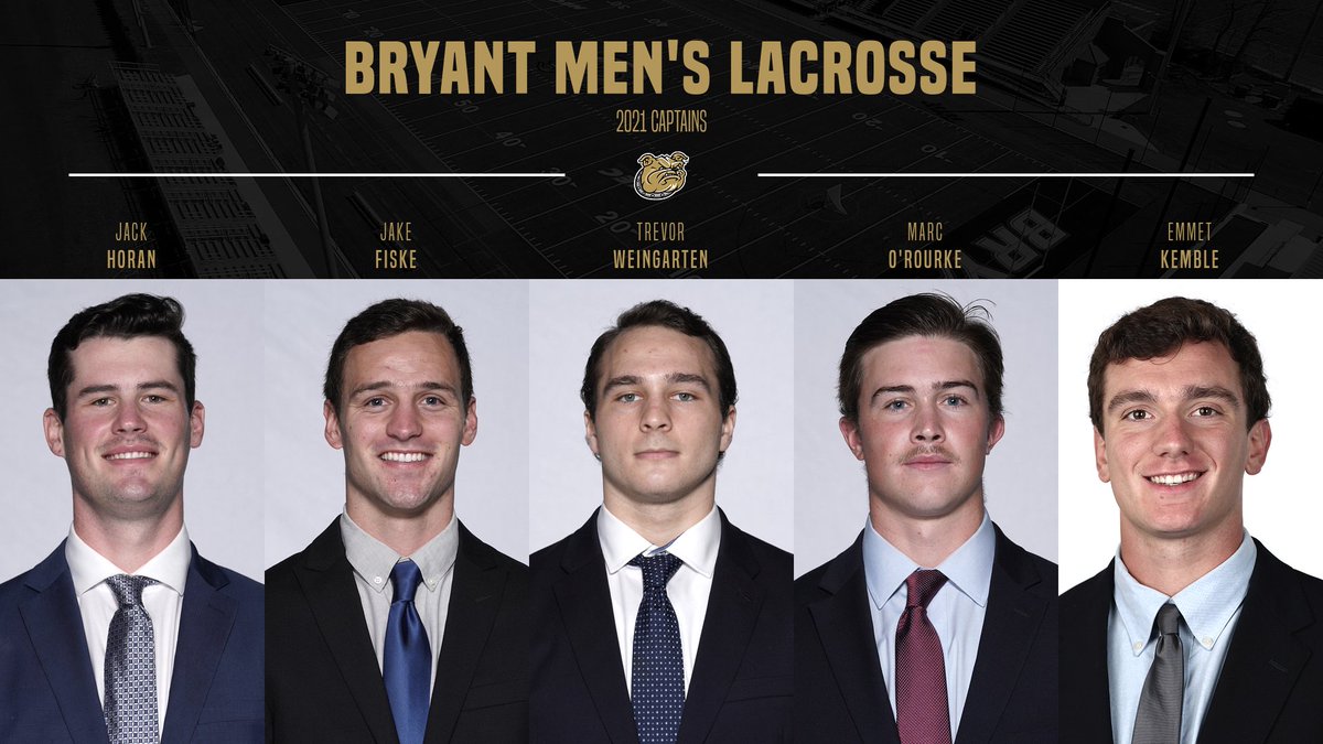 Excited to announce our 2021 team captains. 

Great men on and off the field.

bit.ly/3aVzMcG