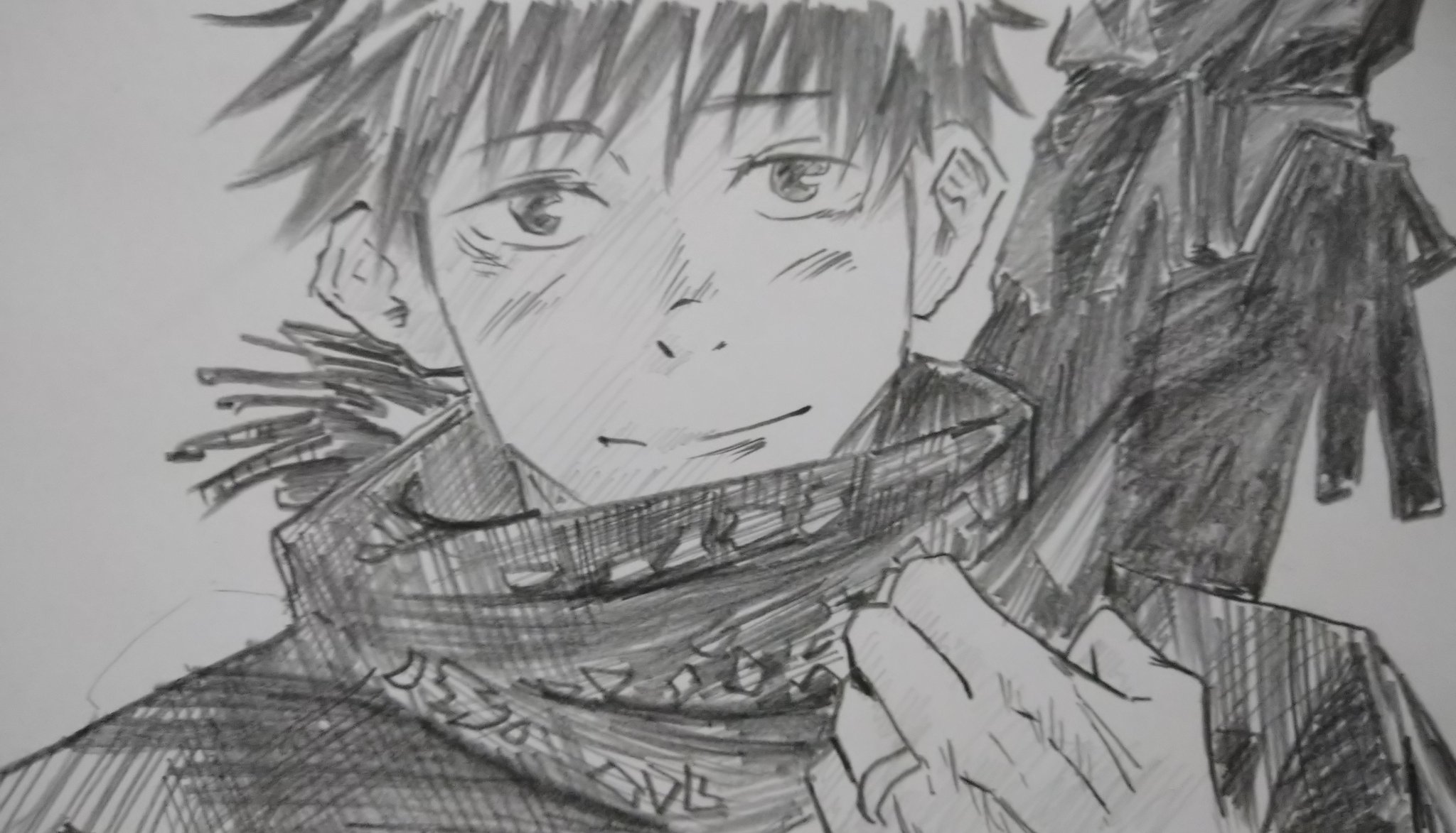 いぶき お絵描き修行中 乙骨クンはアニメしか見てない自分は名前しか知らないのです 藤堂の発言から強い術師なんだろうなぁ と 乙骨憂太 乙骨推しによる乙骨推しのための乙骨 乙骨優太 呪術廻戦好きな人と繋がりたい 呪術回戦 呪術廻戦イラスト